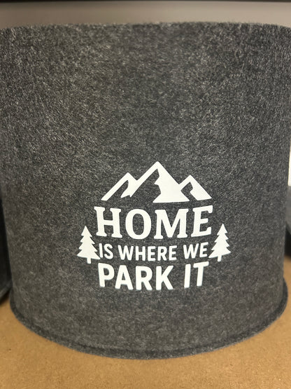 VW T7 Bulli Cockpit Filztasche in Dunkelgrau für California Beach, Coast, Multivan >> Aufbewahrung für vieles "NEU" (Kopie)