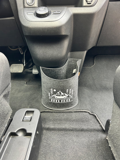 Arela Cockpittasche Anthrazit für Toyota Proace Verso, Peugeot Traveller, Citroën Spacetourer, Opel Zafira Life. Van Organizer