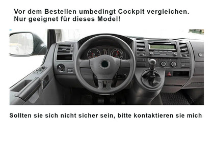 Vw T5 Bulli Cockpit Filztasche in Hellgrau für Transporter, Caravelle und California>> Aufbewahrung für vieles "NEU"